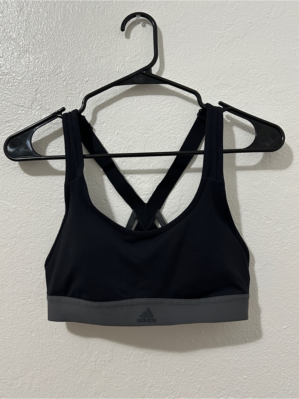 Adidas Black Sports Bra